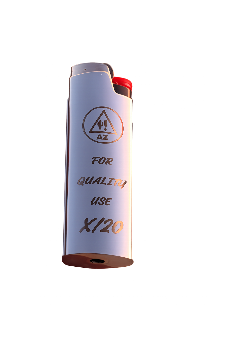 Chrome Lighter Case