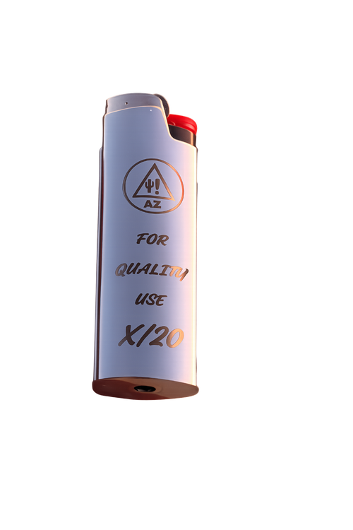 Chrome Lighter Case