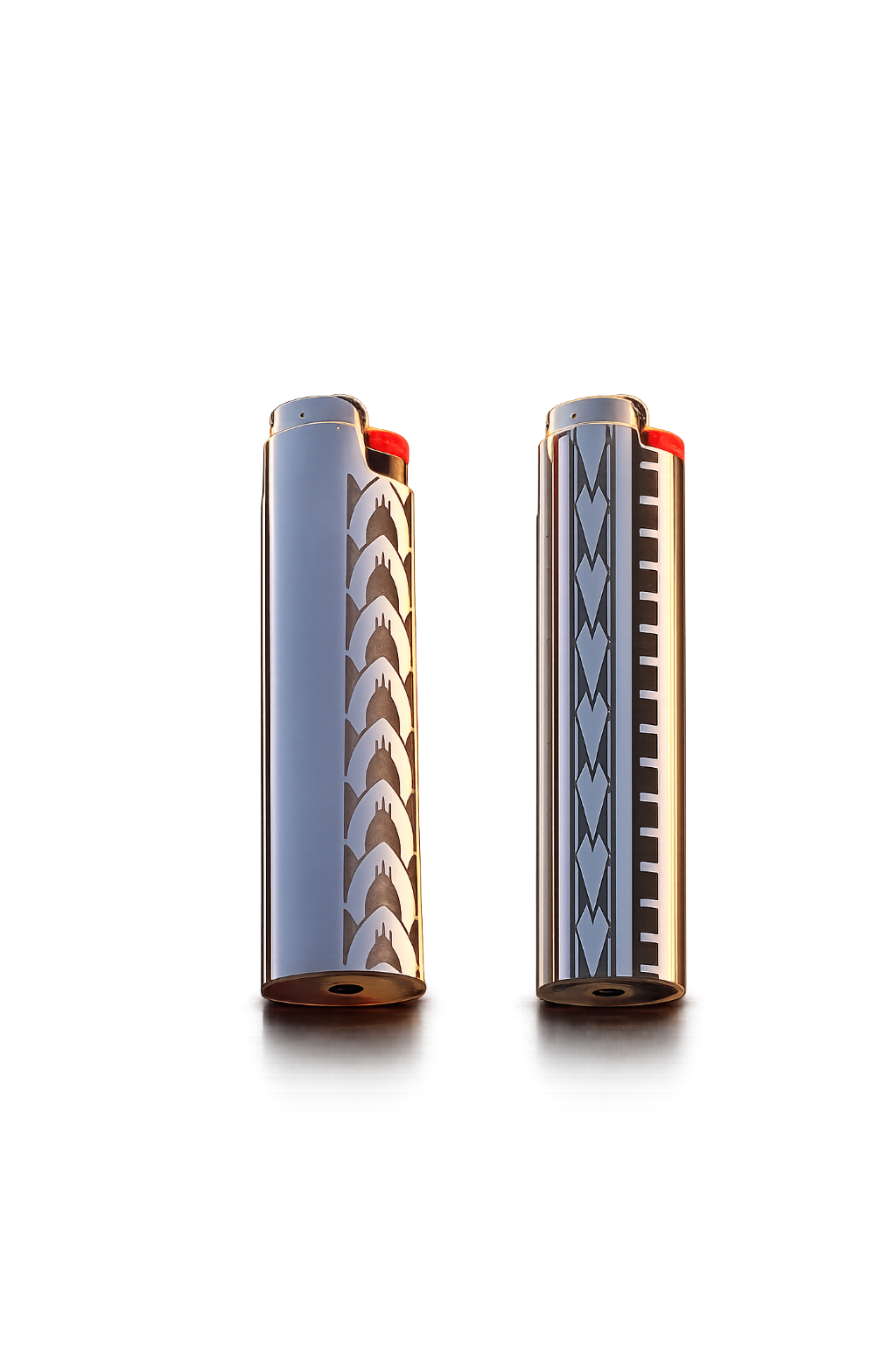 Chrome Lighter Case