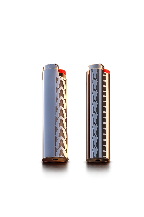 Chrome Lighter Case